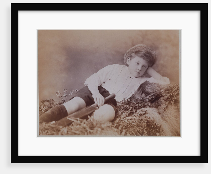 Justin aged 8 years 8 months by Unknown