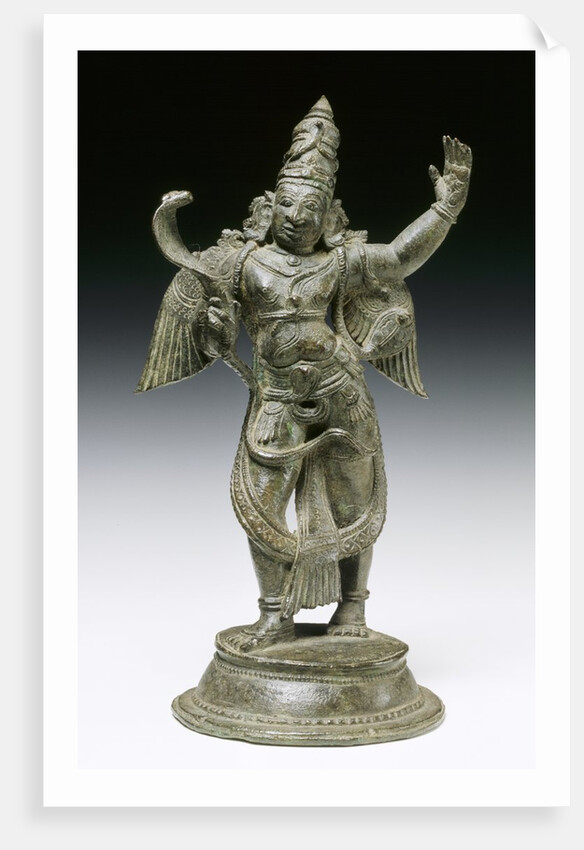 Figure of Garuda as Nagantaka. Thanjavur, India, 17th century by Unknown