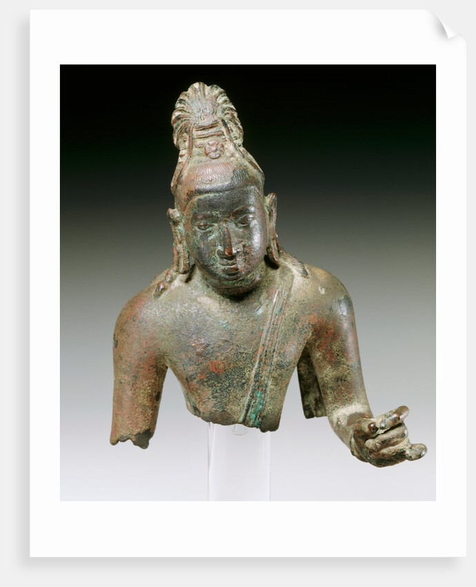Figure of Bodhisattva Avalokiteshvara. Andhra Pradesh, India, 6th-7th century by Unknown