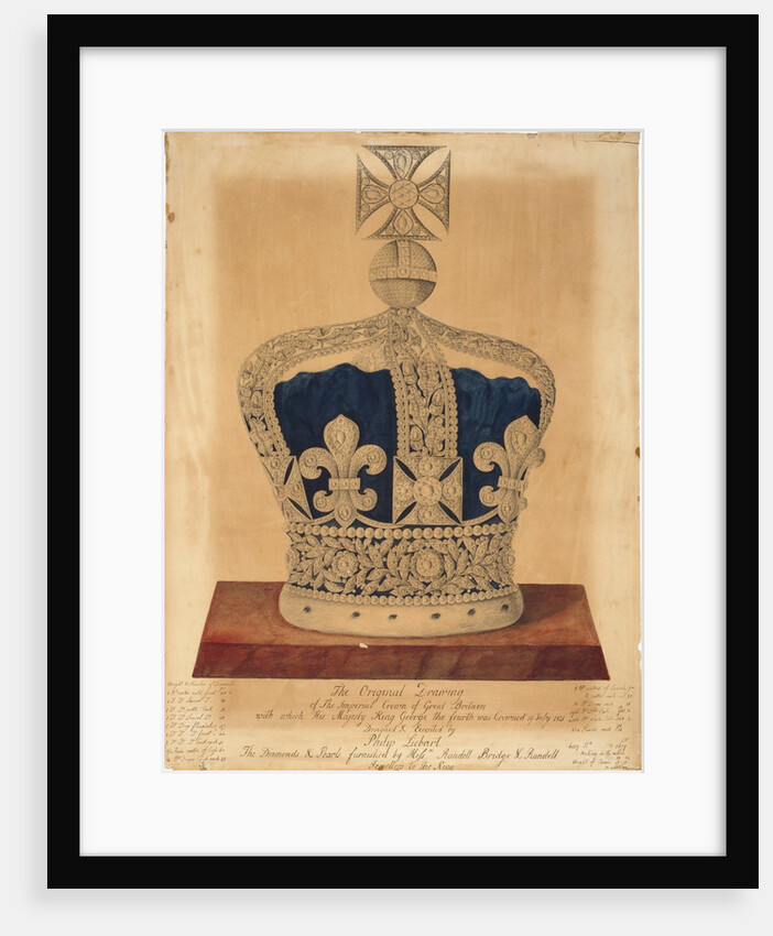 The Imperial Crown of Great Britain, first worn by H.R.H by Philip Liebart for Rundell