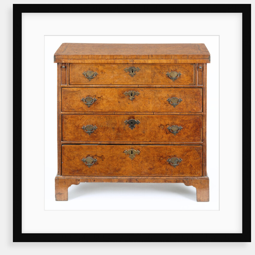 Chest of Drawers or Bachelor Chest. England, 1700-30 by unknown