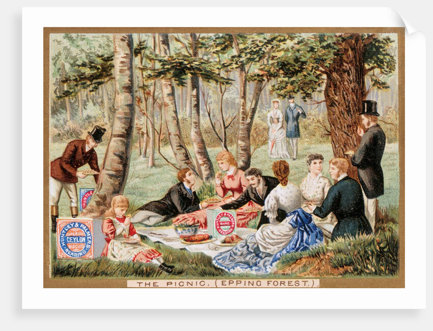 The Picnic at Epping Forest. England, 1880-089 by Unknown