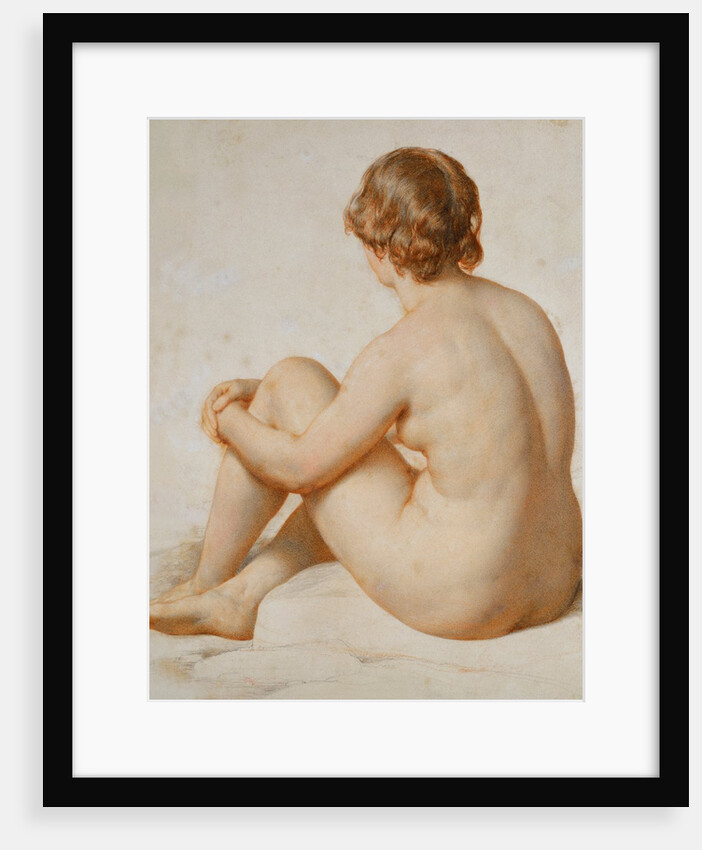 Academic Study of A Female Nude by William Mulready