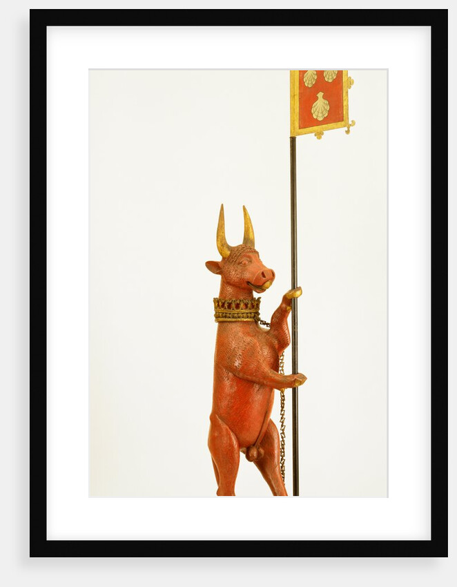 Statue of an heraldic bull, made for Thomas Lord Dacre. England, early 16th century by Unknown