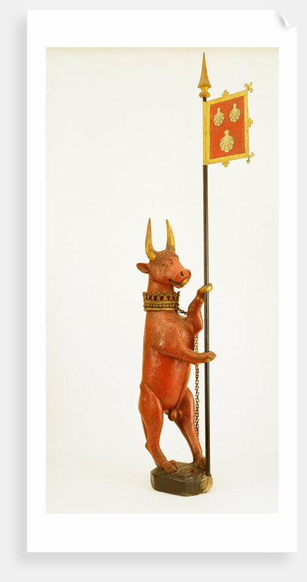 Statue of an heraldic bull, made for Thomas Lord Dacre. England, early 16th century by Unknown