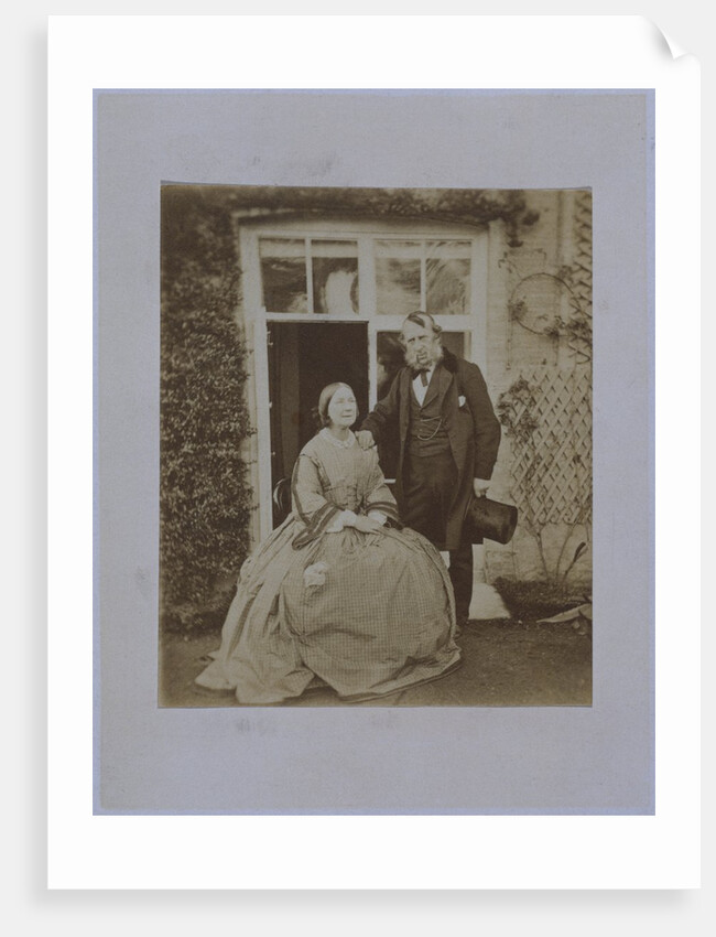 George Cruikshank with Eliza Cruikshank by Unknown