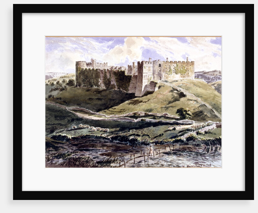 Manorbier Castle, Pembrokeshire by Donald H. Edwards