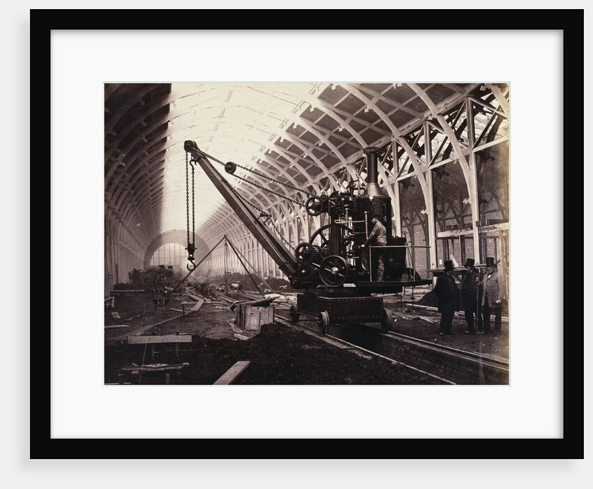 Steam Crane, Western Annexe, South Kensington Museum by Unknown
