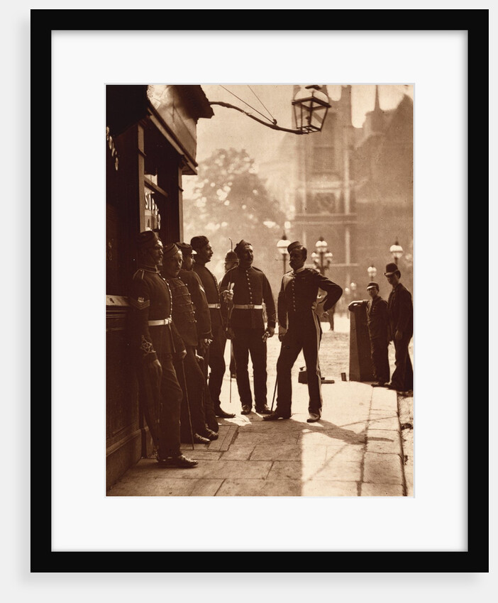 Recruiting Sergeants at Westminster by John Thomson