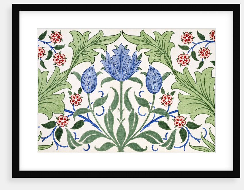 Tulip Frieze design by William Morris