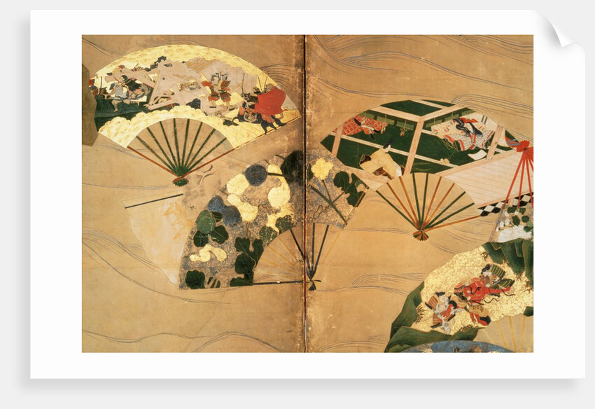 Six-fold Screen. Japan, early 18th century by Unknown