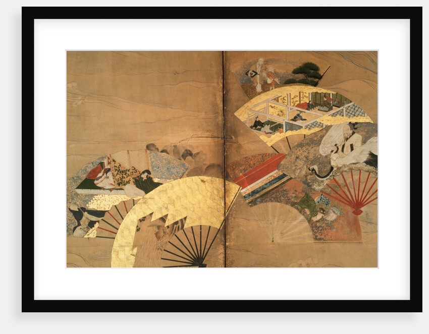 Six-fold Screen. Japan, early 18th century by Anonymous