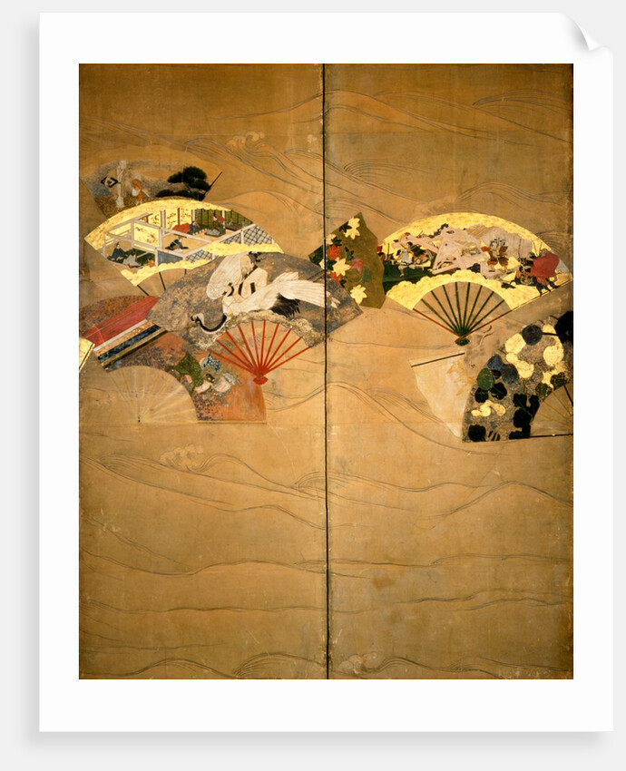 Six-fold Screen. Japan, early 18th century by Anonymous