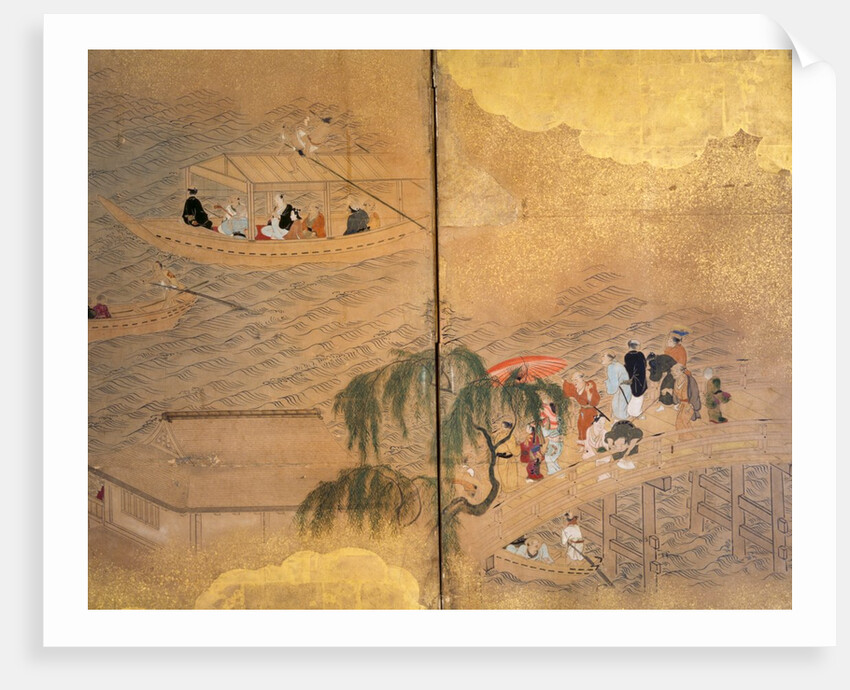 Six-fold Screen. Japan, early 18th century by Anonymous