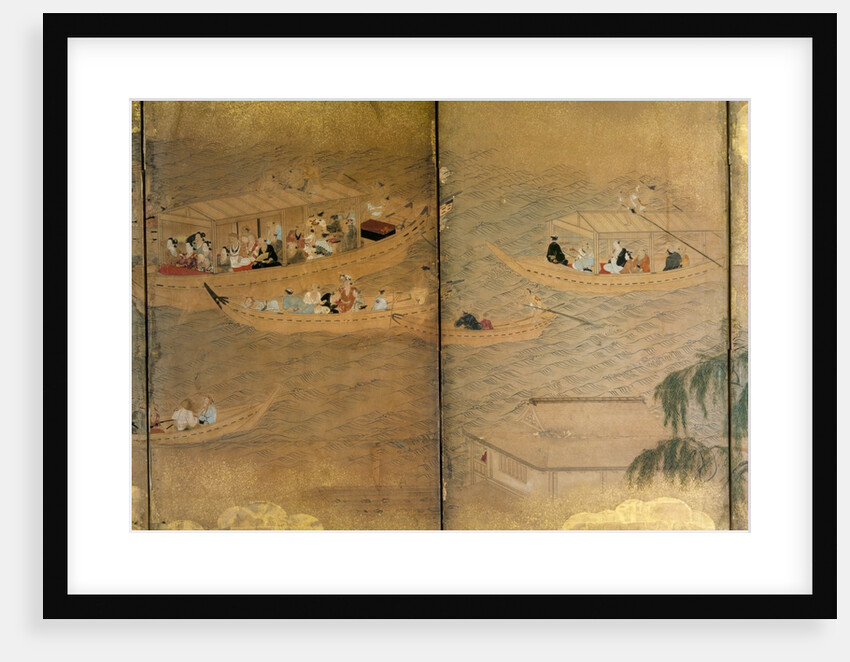 Six-fold Screen. Japan, early 18th century by Anonymous