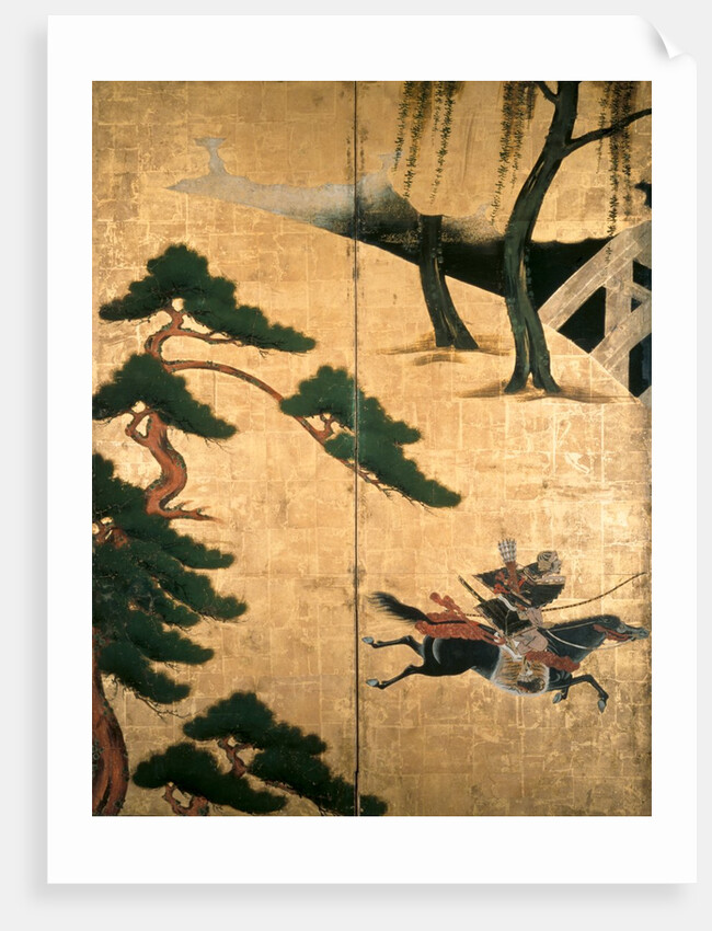 The Battle of the Uji River by Tosa Mitsuyoshi