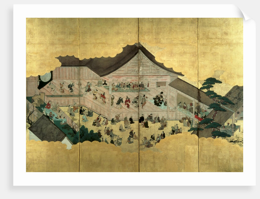 Six-fold Screen. Japan, early 18th century by Anonymous