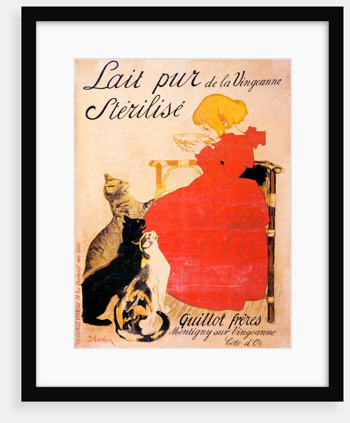 Lait pur sterilise de la Vingeanne by Théophile-Alexandre Steinlen