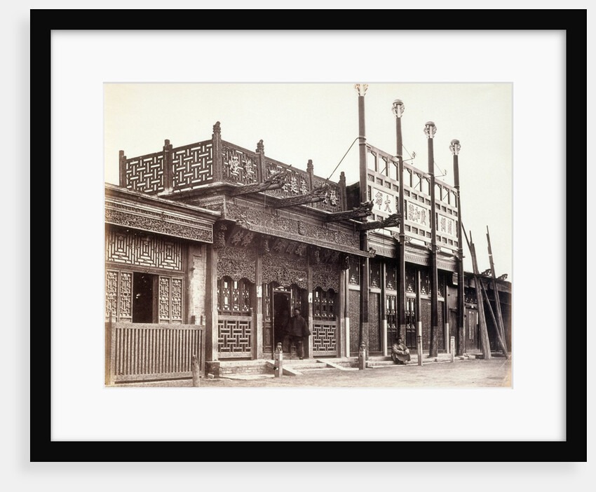 Shop in Beijing by Felice Beato