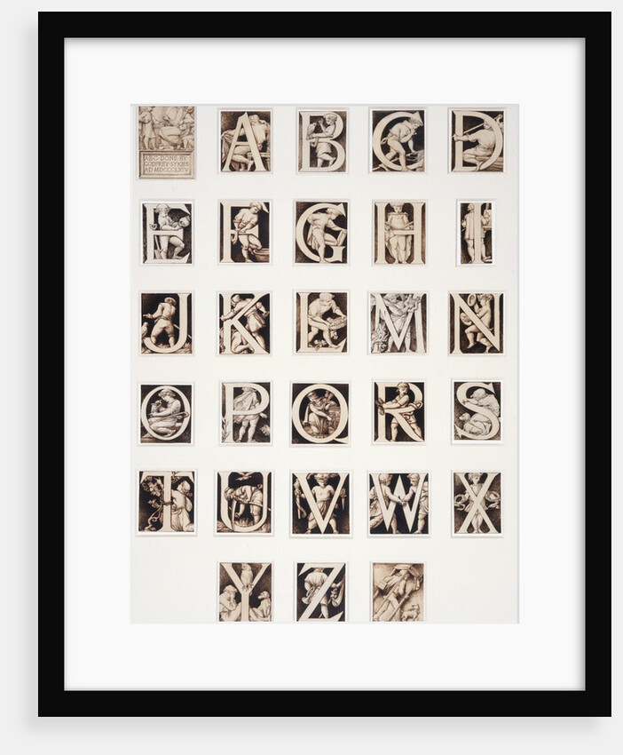 Design for an Alphabet by Godfrey Sykes