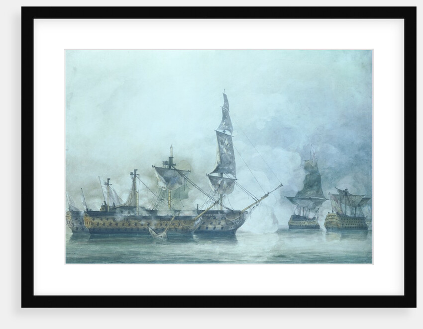 The Victory at The Battle of Trafalgar by John Constable