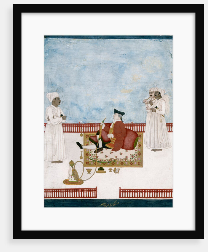 Portrait of an East India Company official. India, 18th century by Dip Chand