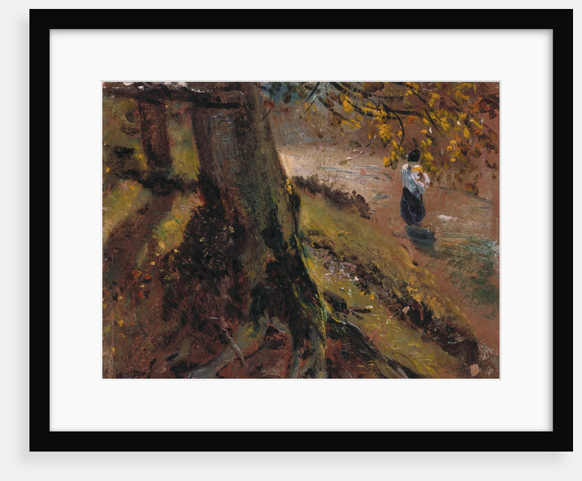 Study of Tree Trunks by John Constable