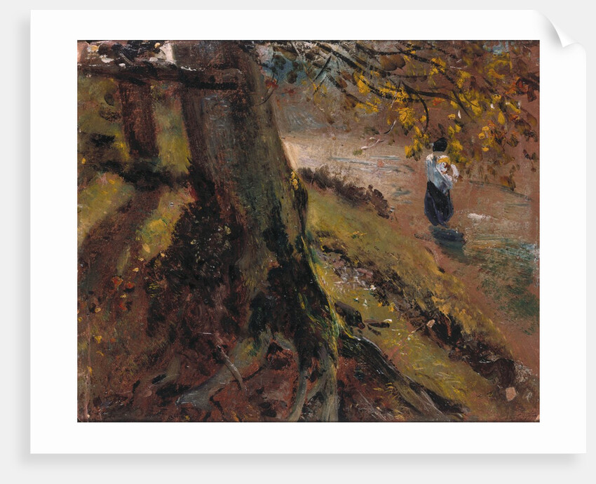 Study of Tree Trunks by John Constable