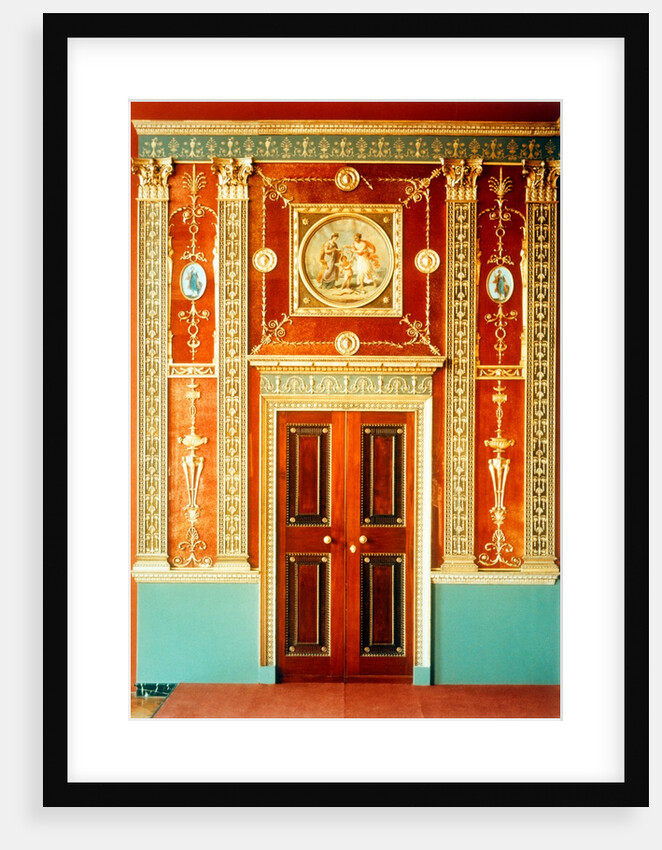 Doorway and panel by Anonymous