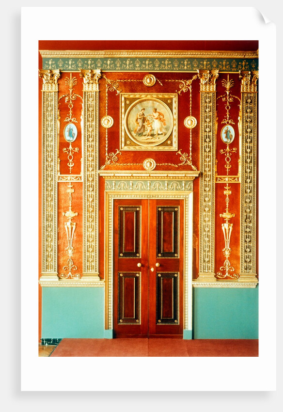 Doorway and panel by Anonymous