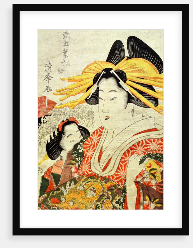The Doll's Festival by Torii Kiyomine