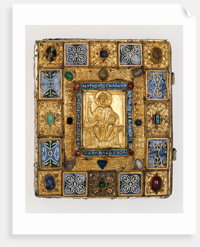 The Cover of The Sion Gospels. Germany, 11th century by Anonymous