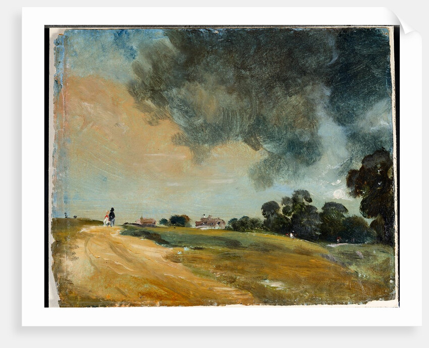 View of Hampstead, Looking due East by John Constable