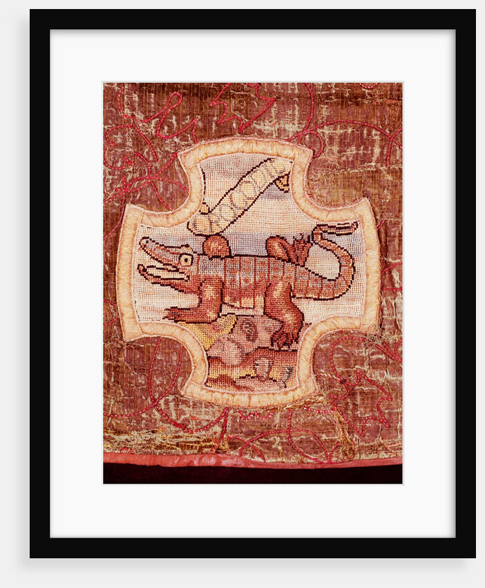 Crocodile, from the Oxburgh Hanging by Mary Queen of Scots