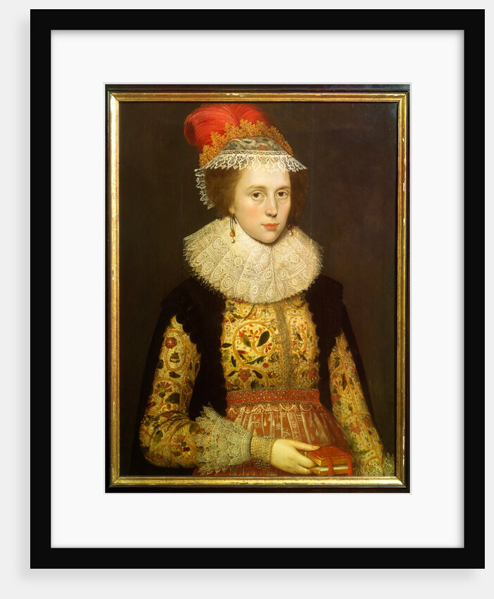 Margaret Laton, portrait attributed to Marcus Geerhaerts. London, England, 17th century by Anonymous
