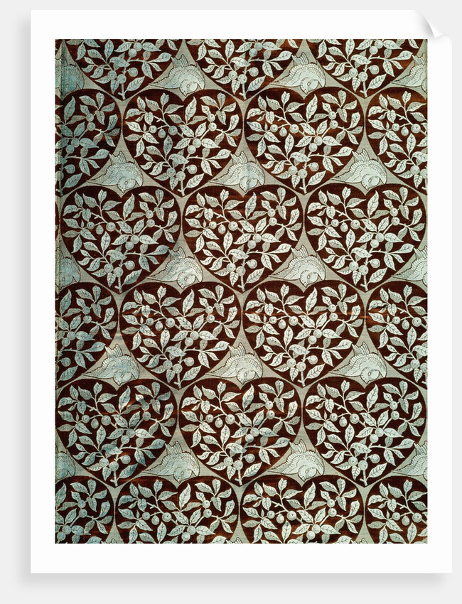 Bird furnishing fabric by Edward William Godwin