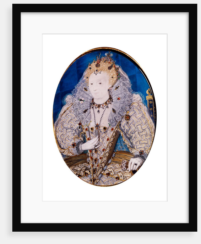 Portrait of Queen Elizabeth I by Nicholas Hilliard