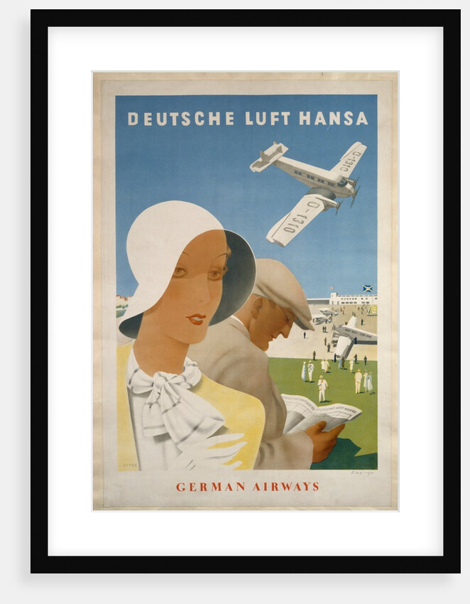 Deutsche Luft Hansa, German Airways by Otto Arpke