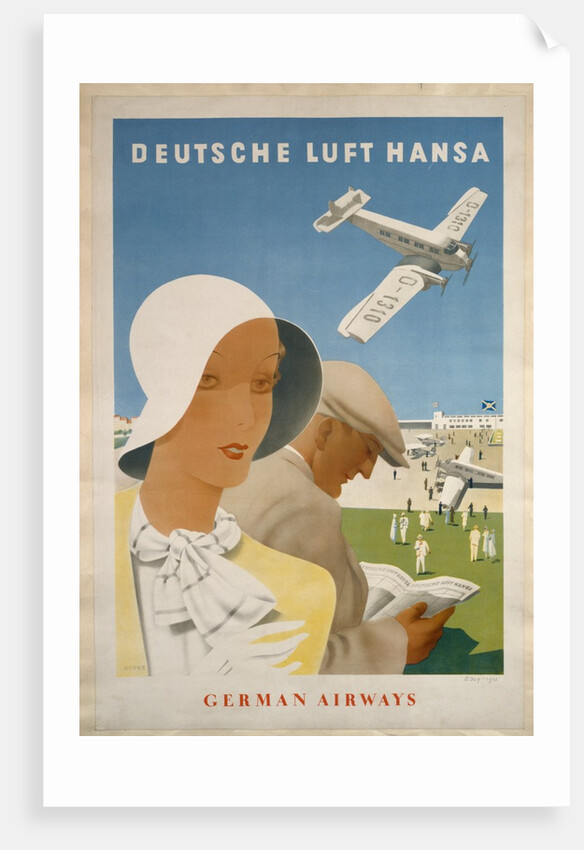 Deutsche Luft Hansa, German Airways by Otto Arpke