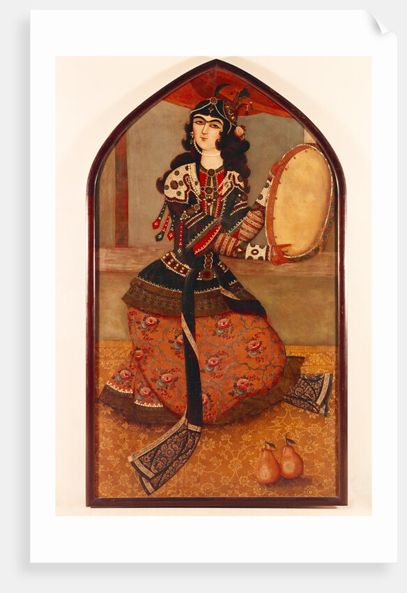 Lady Dancing With Castanets by Sayyid Mirza