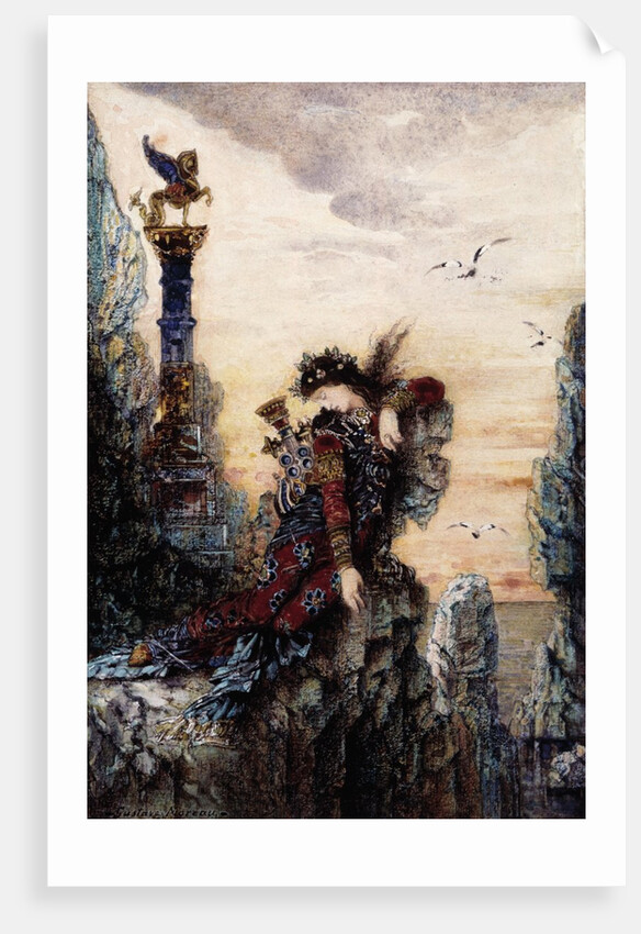 Sappho by Gustave Moreau