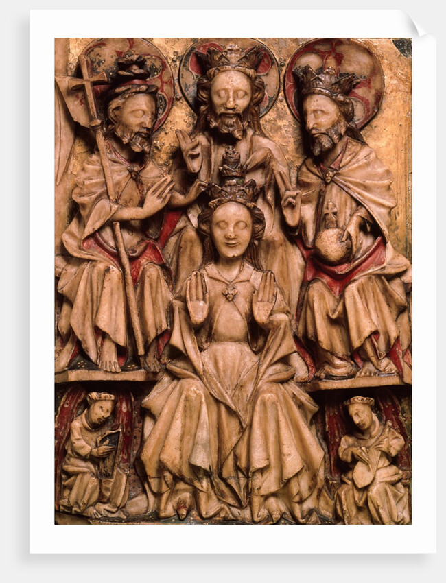 The Coronation of the Virgin. England, 15th century by Unknown