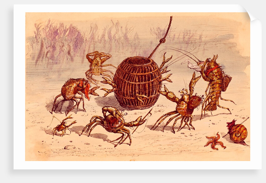 The Crab Pot by Ernest Griset