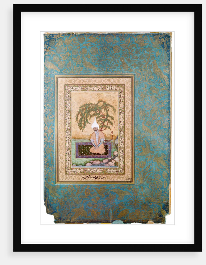 Shah Tahmasp of Persia in meditation by Anonymous
