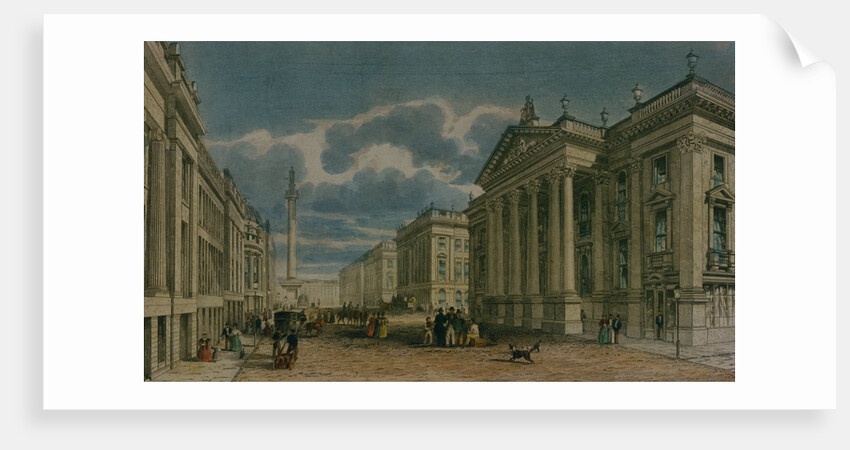 Theatre Royal in Newcastle by James Wilson Carmichael