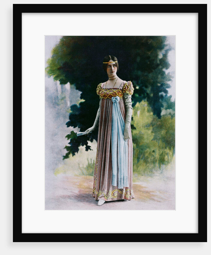 Cleo de Merode in La Danse en 1900 by Charles Reutlinger