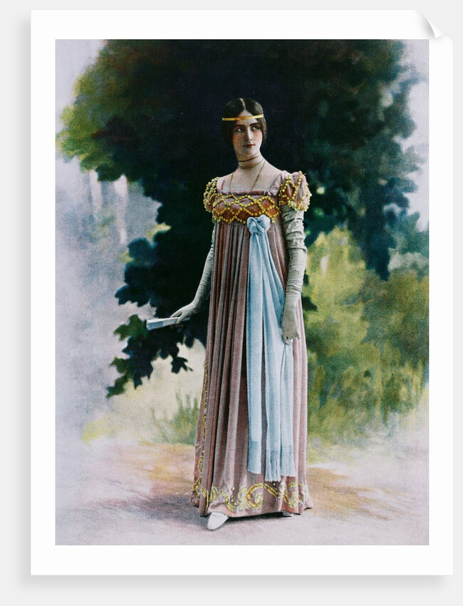Cleo de Merode in La Danse en 1900 by Charles Reutlinger