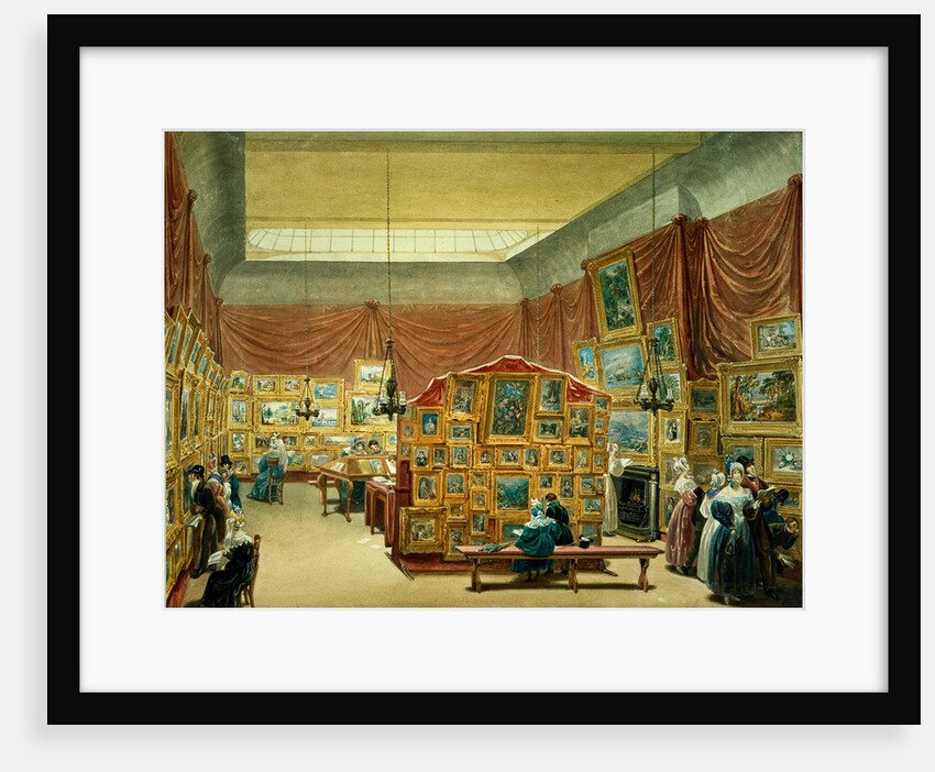 The Gallery of New Society of Painters in Watercolours by George Scharf