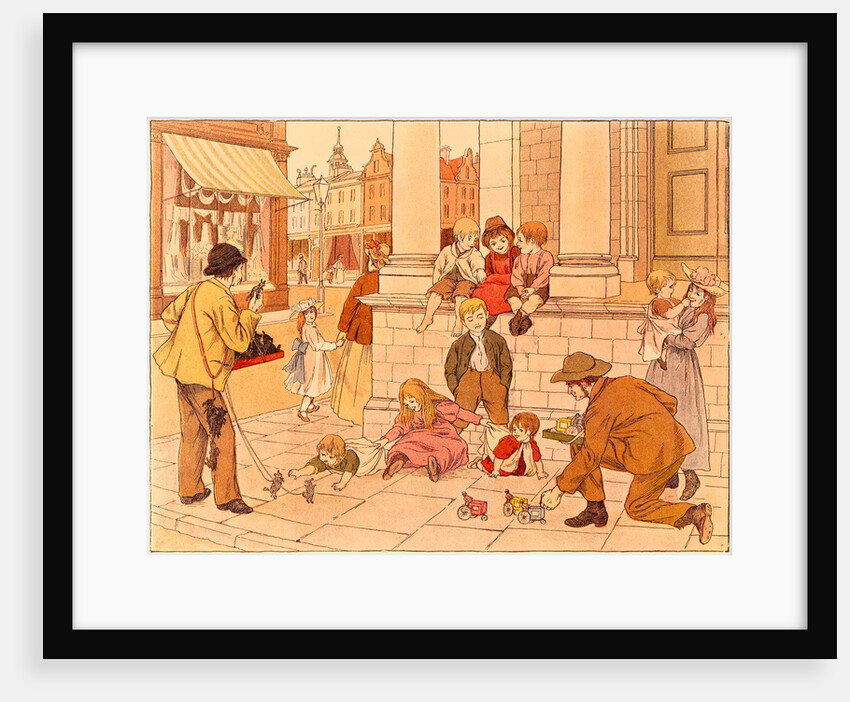 Kerbstone Merchants by Francis Donkin Bedford