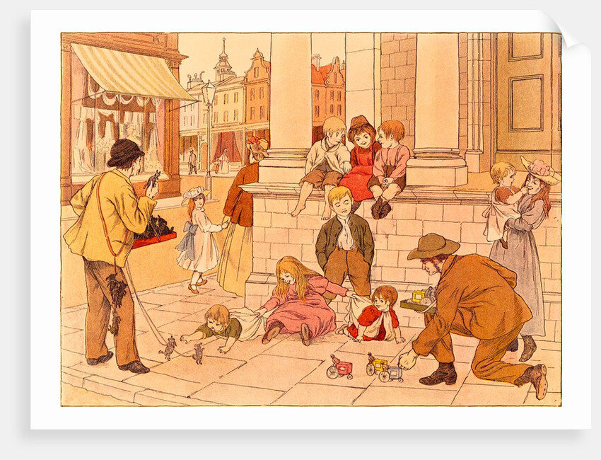 Kerbstone Merchants by Francis Donkin Bedford